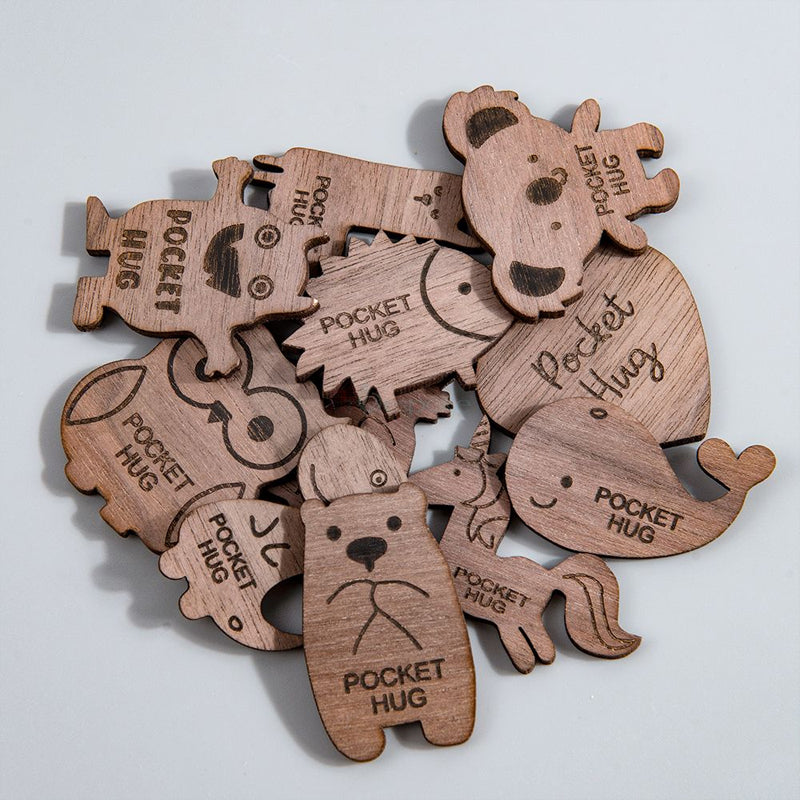 Pocket Hug Wooden Token Gift