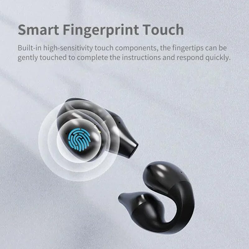 Wireless ear clip bluetooth headset