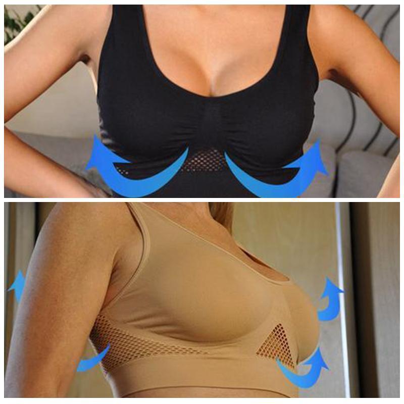 Mesh Breathable Sports Bra