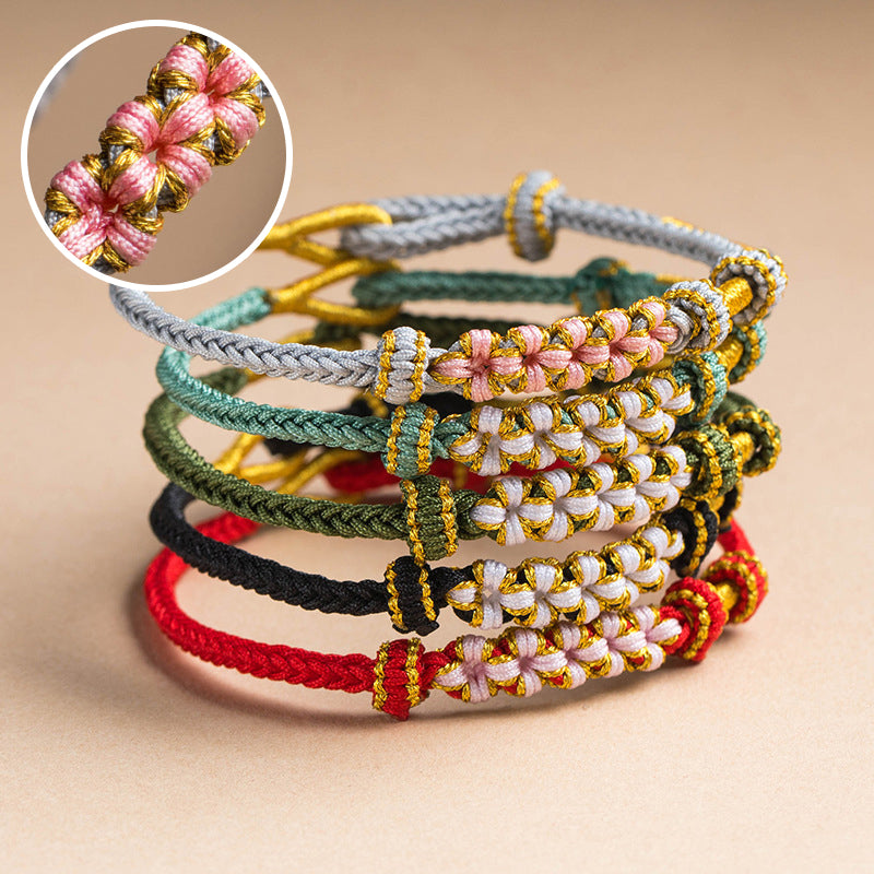 Peach Blossom Knot Bracelet