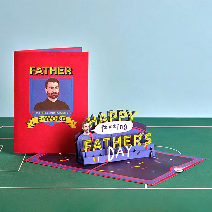 Ted Lasso Happy Father's Day Pop-Up Card