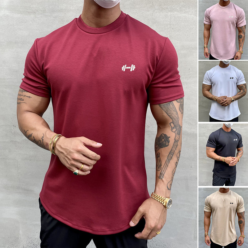 Pure Cotton Stretchy Sports T-shirt